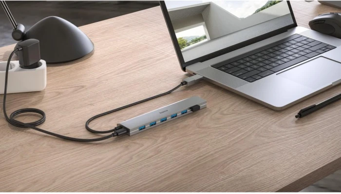 HAMA с адаптер 7 x USB 5Gbps