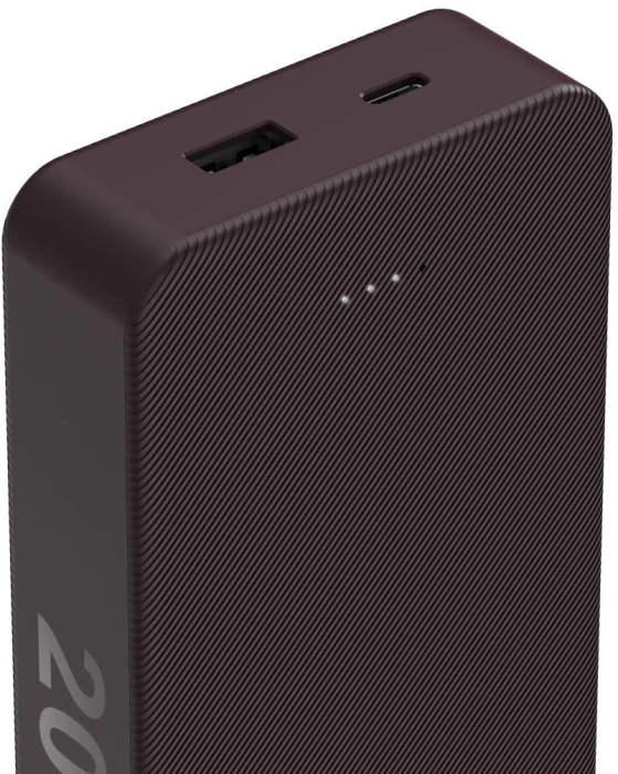 HAMA Външна батерия Colour 20000 mAh Bordo
