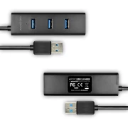 AXAGON HUE-S2BL USB3.0 CHARGING hub