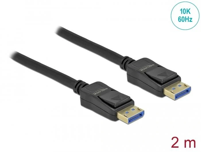 Delock 80262 DisplayPort 2.0 10K - 2.0m