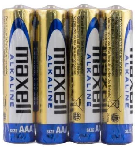 MAXELL Alkaline AAA Shrink 4 бр.