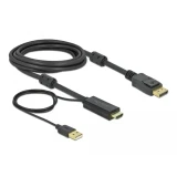 Delock HDMI > DisplayPort 4K - 3.0m