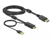 Delock HDMI > DisplayPort 4K - 3.0m
