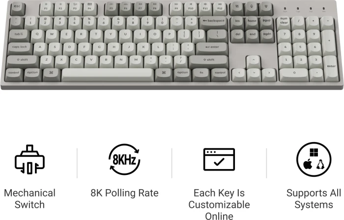 Keychron C2 Pro 8K QMK - Linear
