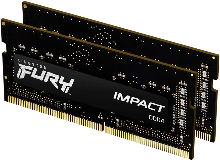 32GB (2x16) DDR4-3200 CL20 Kingston FURY Impact Black