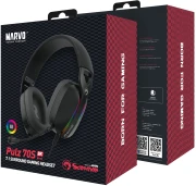 Marvo Pulz 70S RGB 7.1 - Black