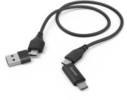 HAMA 4in1 USB-C > micro-USB/A/C - 1.5m
