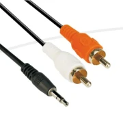VCom Аудио 3.5mm > RCA x 2 - 1.5m