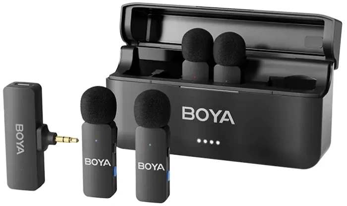 Безжична микрофонна система BOYA BY-V4