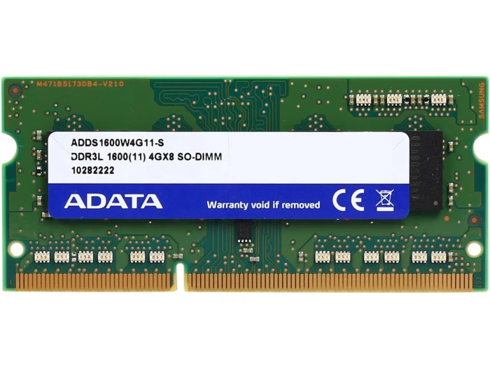 ADATA 4GB DDR3L 1600MHz CL11 SO-DIMM