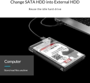 Orico кутия за диск 2.5" USB-C