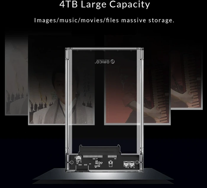 Orico кутия за диск 2.5" USB-C