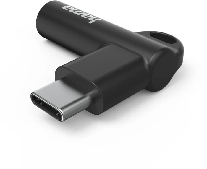 HAMA USB-C > 3.5 mm Audio Jack ъглов