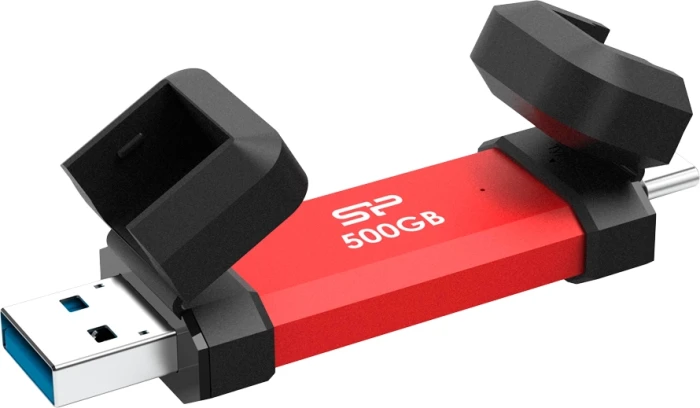 Silicon Power SSD DS72 Red - 500GB