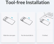 Orico 25PW1 кутия за диск 2.5" USB-C