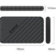 Orico 25PW1 Black кутия за диск 2.5"
