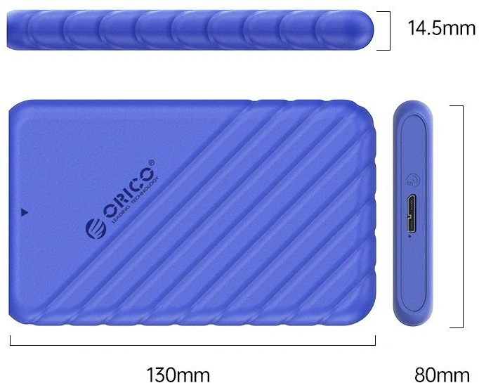 Orico 25PW1 Blue кутия за диск 2.5"