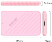 Orico 25PW1 Pink кутия за диск 2.5"