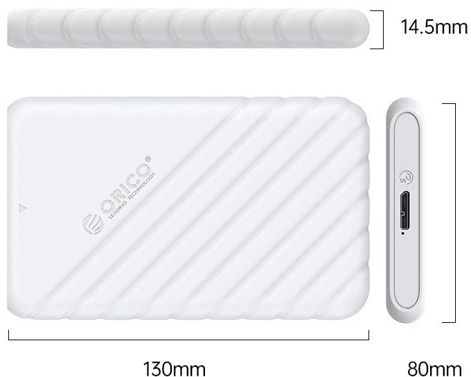 Orico 25PW1 White кутия за диск 2.5"