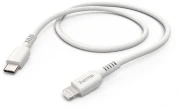 Кабел за зареждане HAMA "Eco", USB-C - Lightning, 1 м, бял