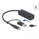 DELOCK 63828 4 x USB 5Gbps