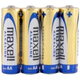 Алкална батерия MAXELL АА LR-6 /4 бр. в опаковка/ 1.5V