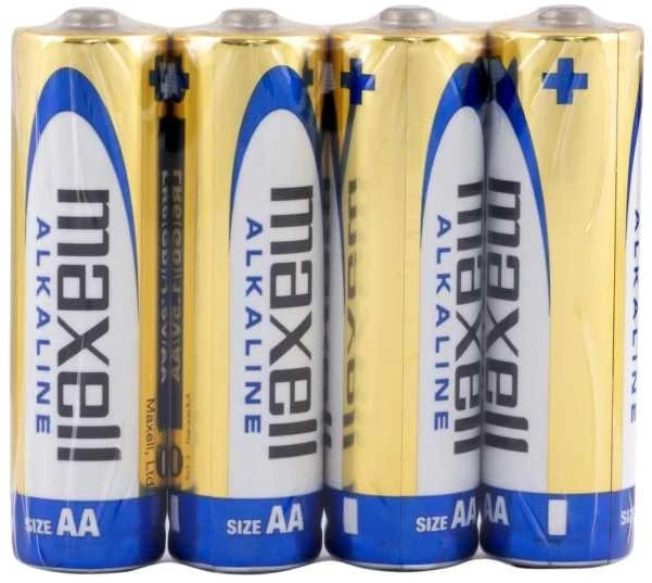 Алкална батерия MAXELL АА LR-6 /4 бр. в опаковка/ 1.5V