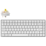 Keychron K2 Pro White QMK/VIA Hot-Swap Banana Switc