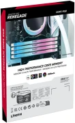 Kingston FURY Renegade RGB White 32GB(2x16GB) DDR5 6400MHz CL32