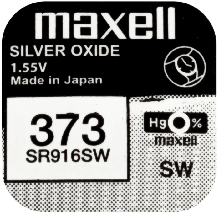 Бутонна батерия MAXELL SR916 SW /373/1.55V