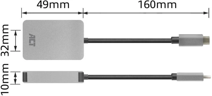 ACT AC7056 USB-C card reader