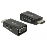 Delock Адаптер HDMI > VGA + Audio