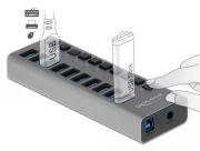 DELOCK с адаптер 10 x USB 5Gbps