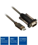 ACT адаптер USB-C > RS-232 - 1.5m