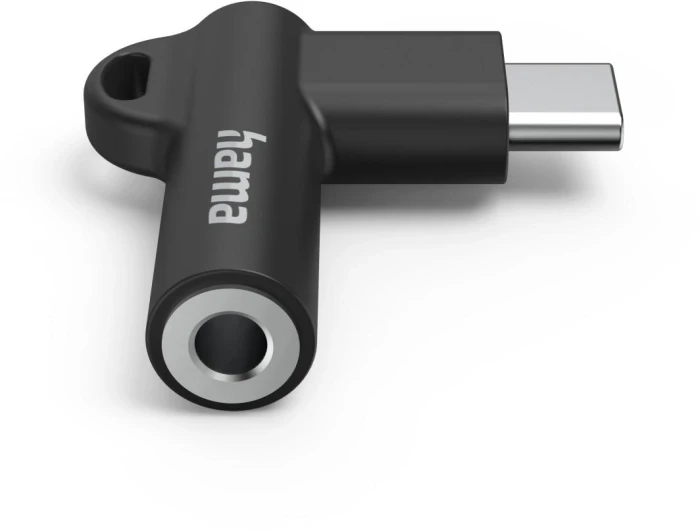 HAMA USB-C > 3.5 mm Audio Jack ъглов