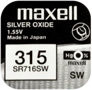 Бутонна батерия MAXELL SR716 SW 1.55V /315/
