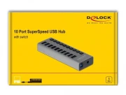 DELOCK с адаптер 10 x USB 5Gbps