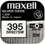 Бутонна батерия MAXELL SR927 SW /395/399/  AG7   1.55V