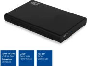 ACT AC1225 Кутия за диск 2.5" USB-C
