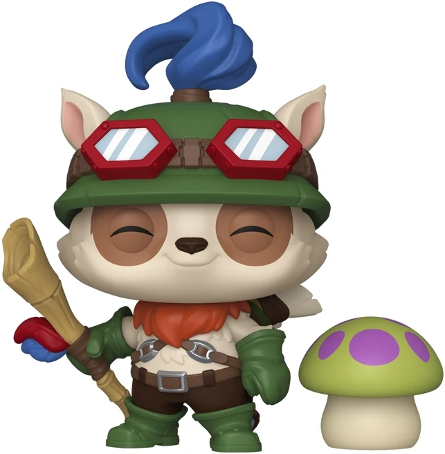 Фигурка Funko Pop! Games: League of Legends - Teemo with Mushroom #1138