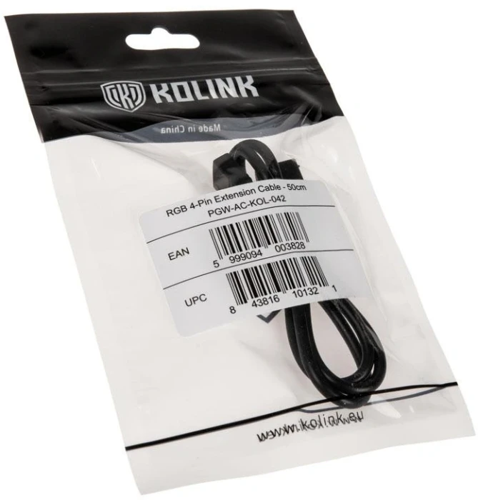 Kolink Удължител RGB 4-pin 12V