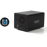 Orico кутия за два диска 3.5"