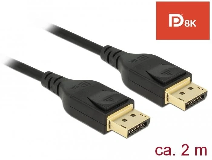 Delock 85660 DisplayPort 2.0 8K - 2.0m