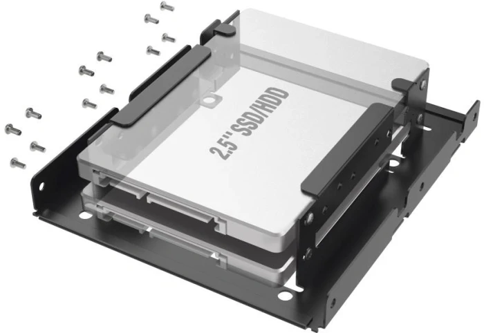 HAMA 2 x 2.5" в слот HDD 3.5"