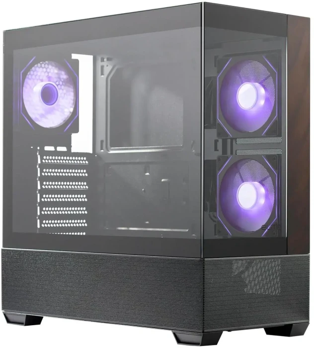 CoolerMaster Elite 690 Wood - Black