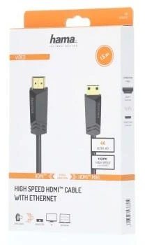 HAMA mini HDMI > HDMI 2.0 4K - 1.5m