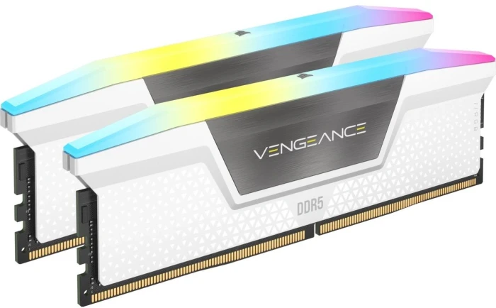 32GB (2x16) DDR5-5200 CL40 Corsair Vengeance White RGB