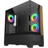 CoolerMaster Elite 690 Wood - Black