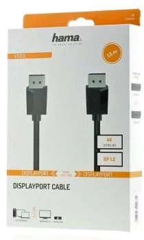 HAMA 200696 DisplayPort 1.2 4K - 1.5m