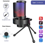 FIFINE A8V RGB - Black